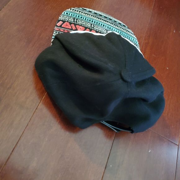 Young & Reckless Los Angeles Baseball Cap One Size Hat Black White RN 101372 - Picture 6 of 7